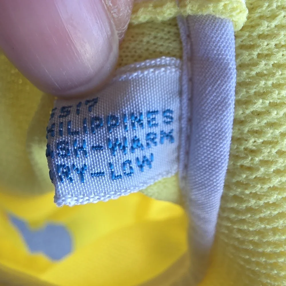 Vintage Yellow Baby Boy 2 Piece Short Set‎ Embroidered Train 0-3 Months
